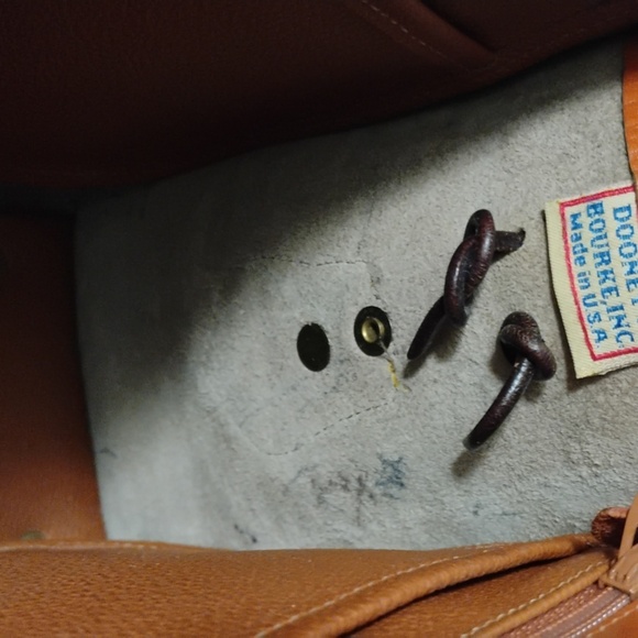 Dooney and Bourke Leather Satchel - Picture 11 of 15